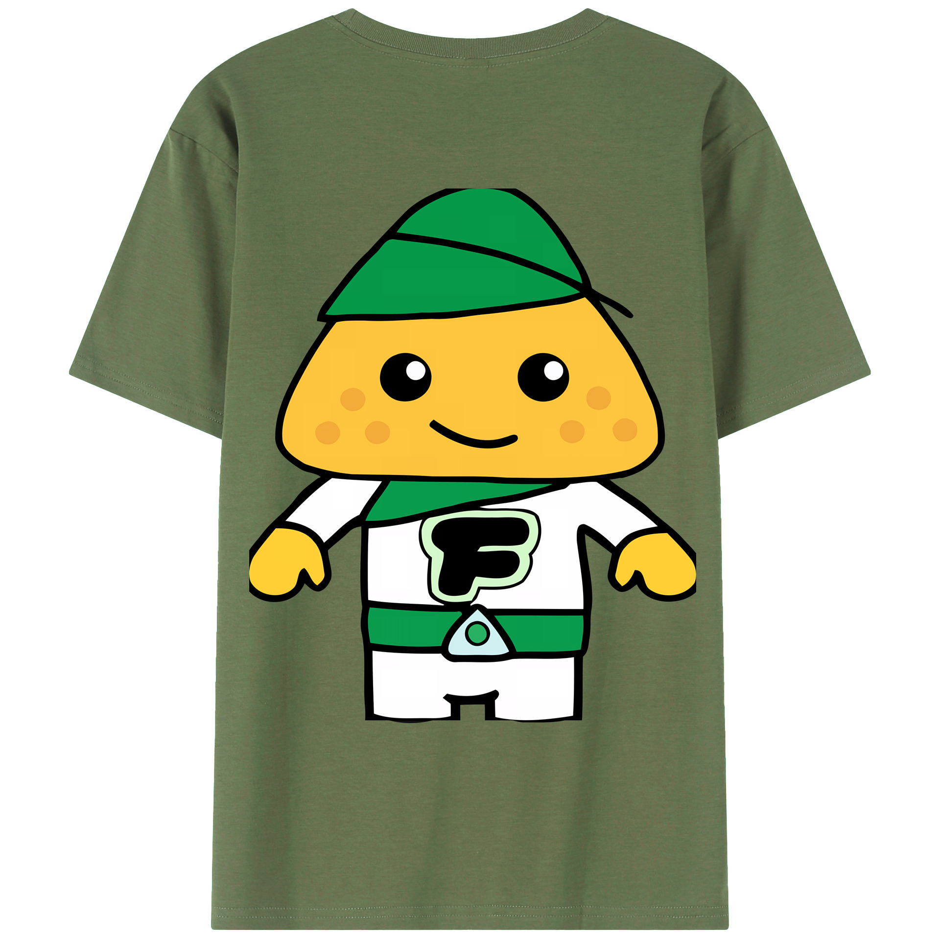 （画像用） アンパンマン Anpanman 綿100％ メンズ半袖Tシャツ（バックプリント） 通気性